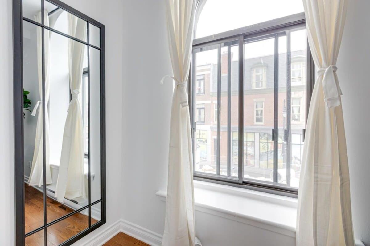 蒙特利尔M11 Gorgeous Bright Corner 2Br In Heart Of Mtl公寓 外观 照片